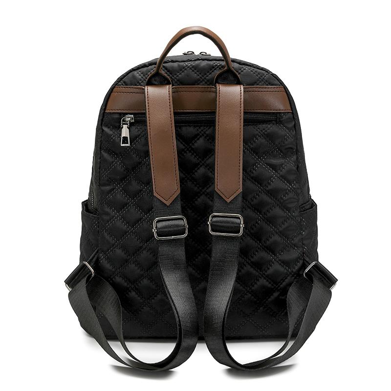 Рюкзак Студенческий Школьный Рюкзак Женский Легкий Ромбовидный Рюкзак