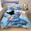 Stitch Friends Fantasy Print 3Pcs Bedding Setduvet Cover With 2 Bedropillowcase Home Birthday Gift