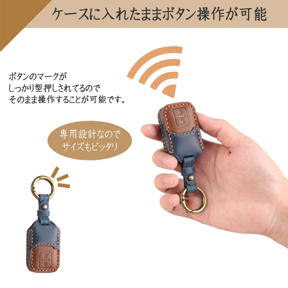 KOKATO Suzuki Spacia Spacia Custom Jimny Hustler Solio Bandit Crosby Натуральная кожа Смарт-ключ