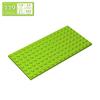 BRICKE Brick Guest 8x16 Plate - Lego 92438 Compatible MOC Building Block Accessory