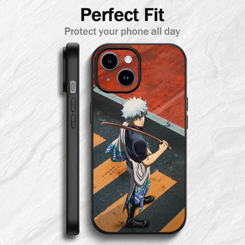 Чехол для телефона Gintama-Сакata Гинтоки Для 17 12 13 14 15 16 Pro Max mini classic Plus сильное магнитное притяжение