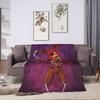 FNAFS At Freddy's Blanket  Warm Graphic Plush Throw Blanket For Living Room Travel Office Flannel Bedspread Bed Cover