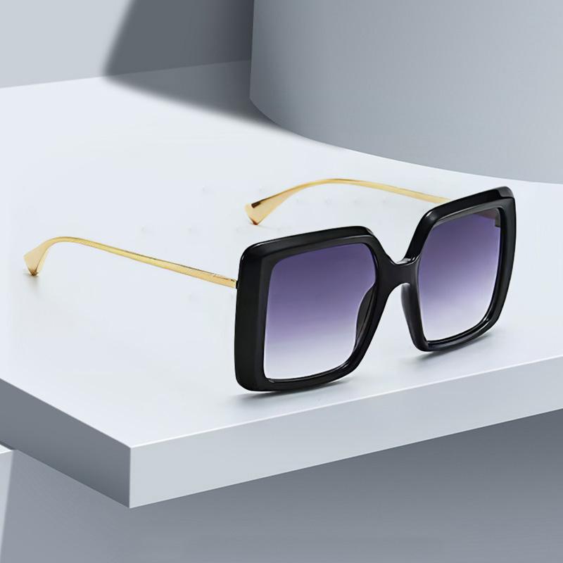 Винтажные модные солнцезащитные очки для женщин, металлическая оправа, многоцветный градиент, стильные очки для женщин, подарок для подруги, женские очки.