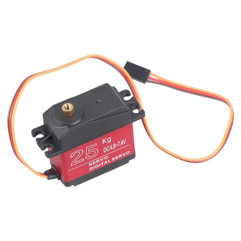 DS3225 25kg Digital Servo High Torque Waterproof Metal Gear Servo for Vehicles