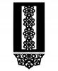 P7 Panel EKRAN Modern Stylish Curtain Openwork Mandala Glamor 60x130