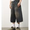 Vintage Loose Jorts Jeans Y2k Streetwear Oversize Shorts Denim Pants Korean Baggy Grunge Trouser Summer Neutral