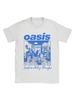 Mens Womens O-Oasis Rock Band T Shirt Pure Cotton Printed Tee Shirts Retro Music Concert Clothing Outfits