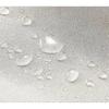 Premium Shower Curtain 240 x 200 cm Linen Fabric Waterproof Anti-Mould Bathroom Curtain Mint Green H200 x B240 cm 25-26s