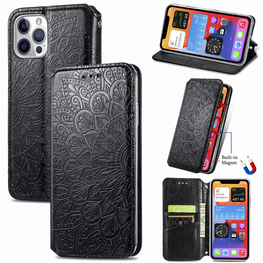 Модный магнитный флип-кожаный чехол для телефона для Iphone 6 7 8 Se 2 6s Plus 12 11 Pro X Xs Xr Max Fundas держатель для карт-подставка обложка книги