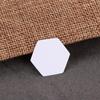 100PCS Sewing Accessories DIY Craft Hexagon Templates Patchwork Paper Garment Fabric Quilting