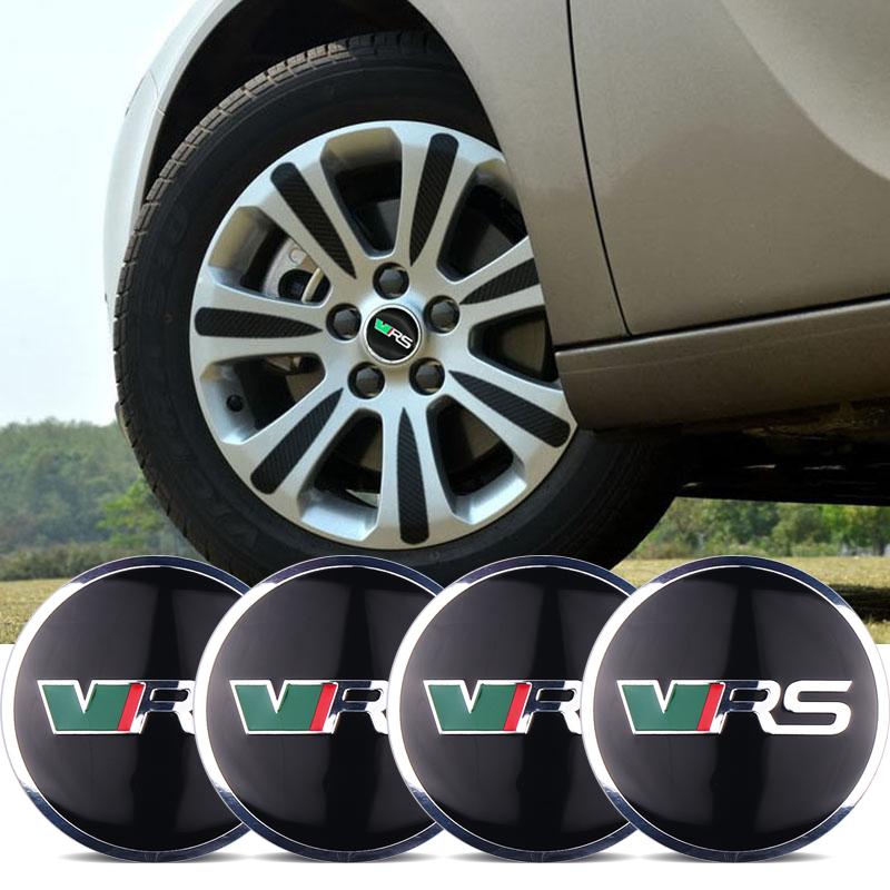 4pcs 56mm Car Styling Wheel Center Hub Cap Badge Cover Sticker For Skoda Rapid Octavia VRS VII Fabia Kodiaq Superb Rapid S Fabia