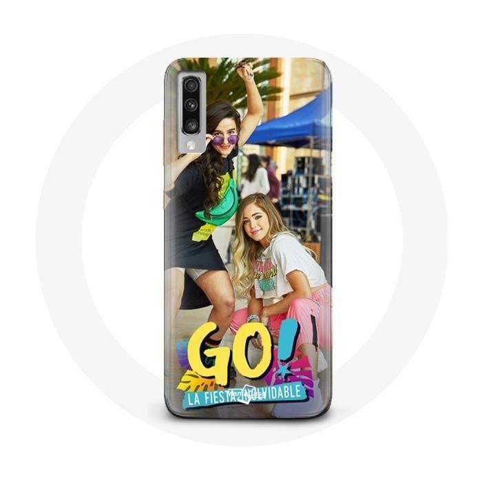 Чехол для Samsung Galaxy A70 Преследуй Свои Мечты Миа Касерес и Зои Калетиан