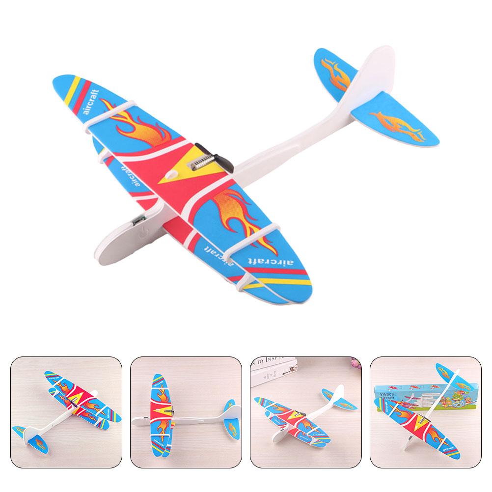 Creative Airplane Model Outdoor Toy Electric Airplane Toy Simulation Airplane Toy Airplane Kids Random Color
