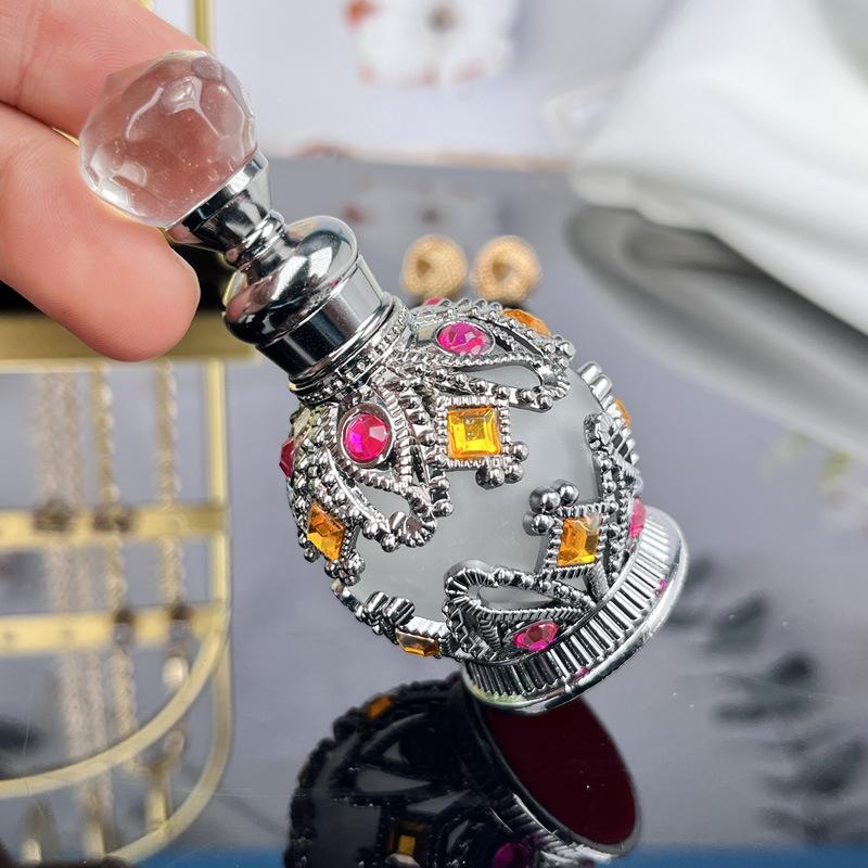 1 шт. Дубайский премиальный утолщенный флакон для хранения, стеклянная бутылка для духов, флакон для эфирного масла, специальная разделенная бутылка для подарка на 15 мл