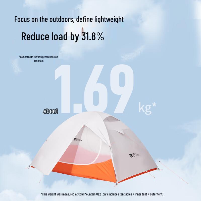 Mobi Garden Cold Mountain UL Ultralight Hiking Tent