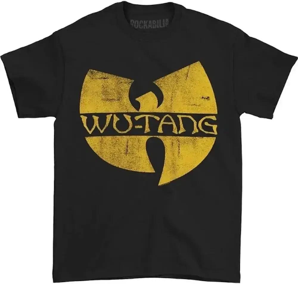 WuTang Clan Rock Punk Style Vintage 90s Short Sleeve Turtleneck Streetwear 100 Cotton Printed TShirt Casual Unisex Tshirts