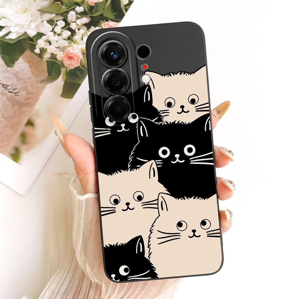 Чехол для Tecno Camon 50 4G Чехол Роскошный Модный Милый Мультяшный Смешной Расписной Силиконовый Funda для Tecno Camon50 4G CN5 Корпус