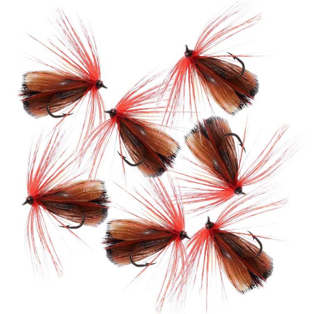 3/6/12/18/24 шт. мокрые мушки для ловли форели, искусственные насекомые, крючок, наживка, бабочка, приманка для ловли форели #8