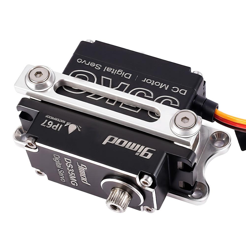 9IMOD 35KG Servo Adjustable Bracket 180°/270° IP67 For 1/6 1/8 1/10 1/12 RC Car Boat Plane