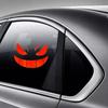 Creative Devil Smiley Car Stickers Electric Car Motorcycle Motorcycle Body Modification Stickers Fuel Tank Helmet Decoration