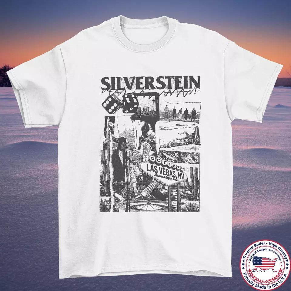 SALE HALL SHOW Silverstein Band Unisex Tour 2024 T Shirt Full Size S-5XL Unisex T-Shirt