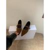 2025 Autumn and Winter New Retro Mary Jane Women's Shoes Soft-soled Shoes Inner Height Increase 4CM Single Shoes Femininity Flat Shoes