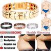 Health Energy Bracelet Men Black Arthritis Bio Magnet Therapy Stainless Steel Bracelets Bangle Jewelry