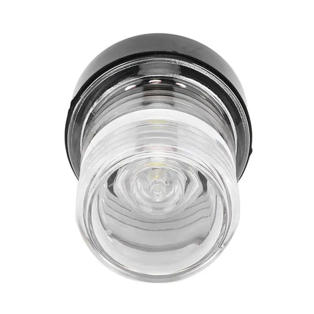 Круговой лодочный светильник на 360 градусов, 12 В, светодиодный навигационный якорный фонарь, водонепроницаемый морской лодочный светильник 6300 К, белый, для яхт, парусная лампа