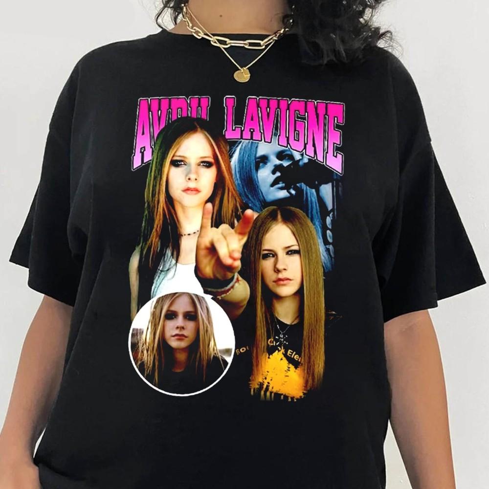 Футболка Avril Lavigne Прекрасная певица Хлопок Мужская Все размеры Унисекс