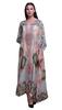 Tie & Dye Shibori Ladies Plus Size Kaftan Summer Wear Beach Coverup Kimono