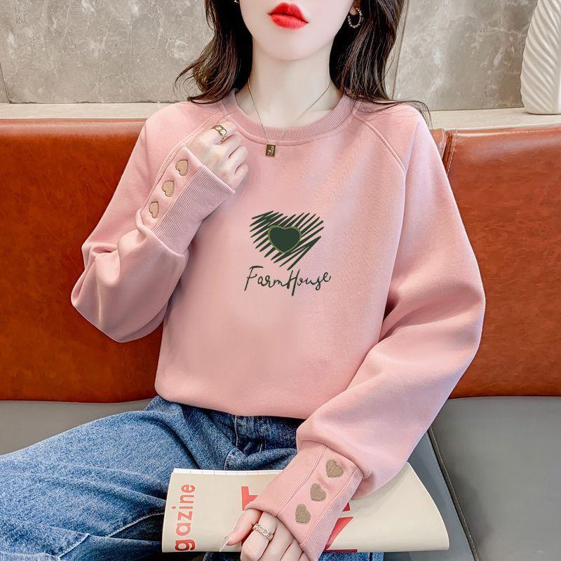 Womens Fleece Hoodie Fall Winter Geometric Print Casual Pullover Top