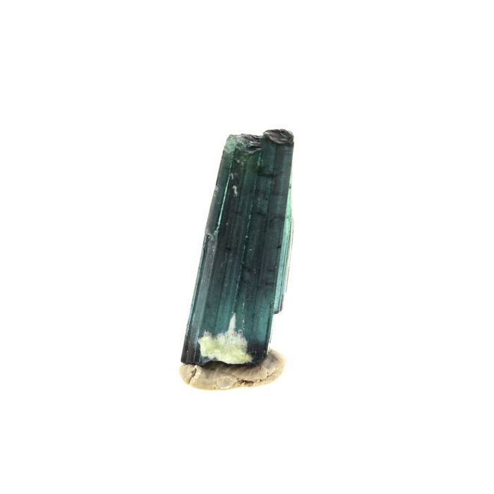 Pierres et Minéraux. Tourmaline Indicolite. 7.78 ct. Dara-e-Pech, Kunar, Afghanistan.