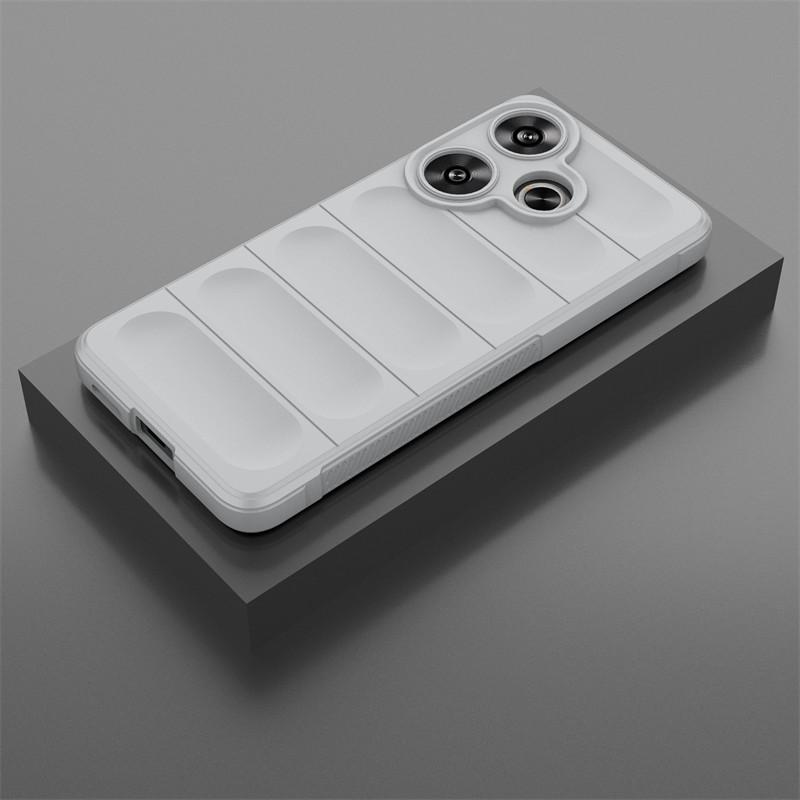 Чехол для Xiaomi Poco F6 Чехол для Xiaomi Poco F6 F6 Pro Чехол из приятного на ощупь силикона TPU противоударный защитный чехол для задней панели телефона