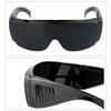 Black Welding Protective Glasses Anti-impact Safety Goggles Scratchproof Welding Glasses