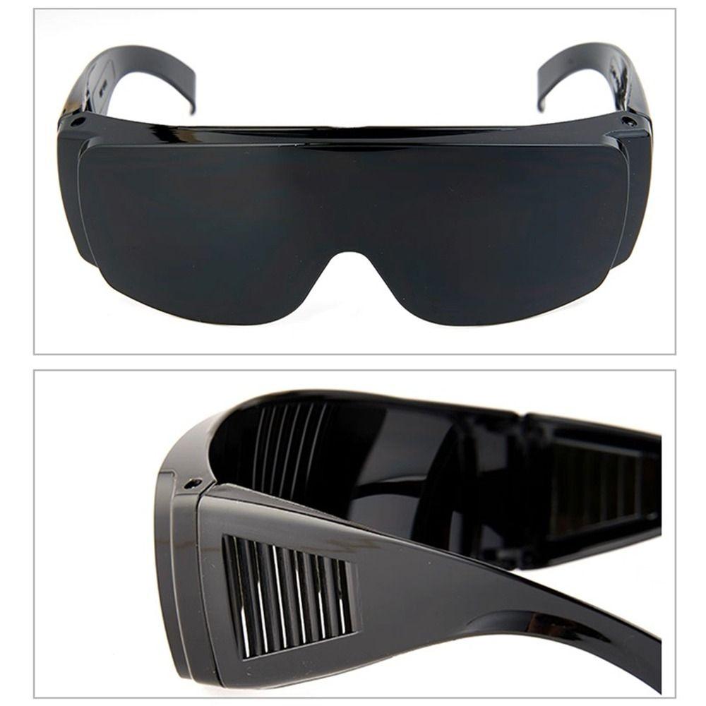 Black Welding Protective Glasses Anti-impact Safety Goggles Scratchproof Welding Glasses