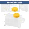UXCELL 1 Set Coolant Radiator Reservoir Tank 96930818 95216944 with Cap for Chevrolet Aveo LS, LT 1.6L L4 - Gas 2007-2011