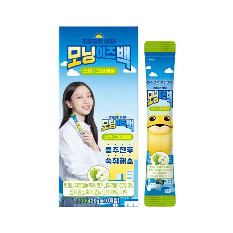 Morning Is Bag Stick Jelly 10 шт., выберите 1 из 3 видов (Зеленое яблоко / Черника / Лимон)