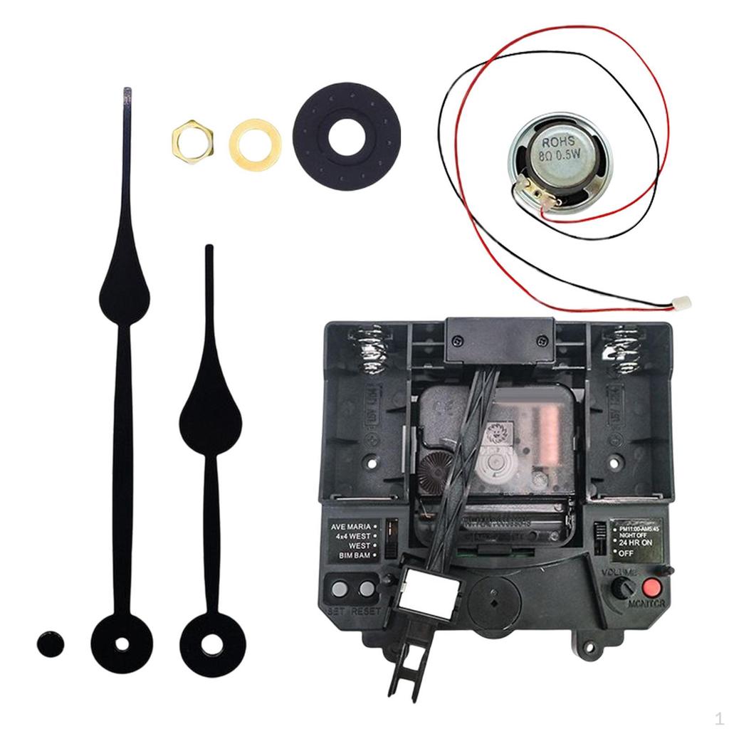 Механизм движения часов, со стрелками, бесшумный механизм музыкальной шкатулки, наборы инструментов для ремонта, изготовление длинных деталей