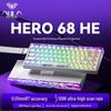 AULA HERO 68HE Проводная 68-клавишная Магнитная Механическая Клавиатура Custom