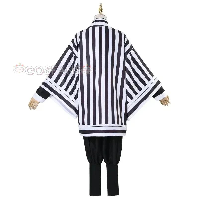 Аниме Demon Slayer Kimetsu No Yaiba Iguro Obanai Haori кимоно косплей костюм парик змея реквизит белый костюм на Хэллоуин