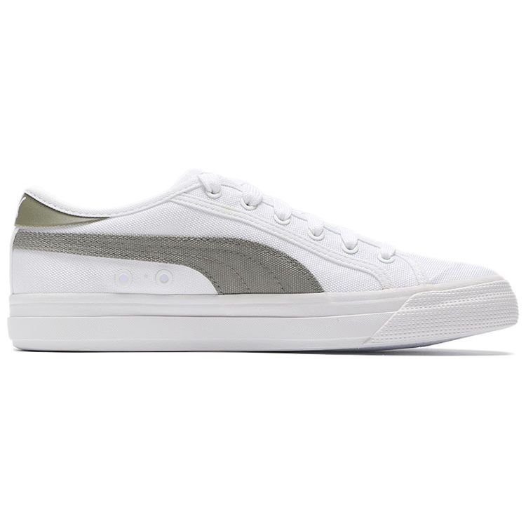 Puma Capri White Burnt Olive Unisex Sneakers 369246-14