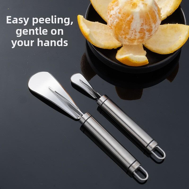 Stainless Steel Orange Grapefruit Peeler – Effortless Peeling for Quick Fruit Prep (Lazy Kitchen Tool)1