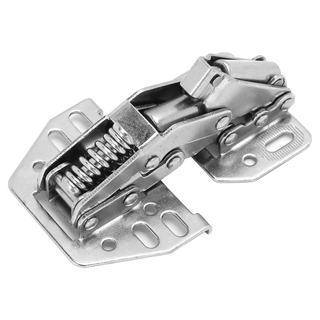Шарнир для шкафа без сверления, пружинный шарнир в форме моста, фурнитура для мебели для шкафа