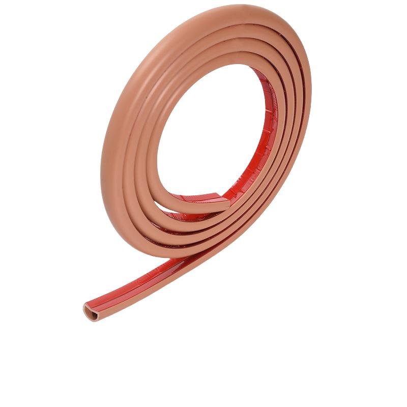 1pc 100cm/39.37in Flexible Self-Adhesive Cable Duct-Durable PVC Cover for Easy Home&Office Wiring Protection,Tape Design Install