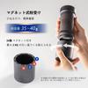 1Zpresso K-Ultra Hand Coffee Grinder Portable Case Steel Gray Manual Foldable Stainless Steel Blades External Adjustment