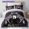 Comedy  Pattern Bedding Quilt Set Quilt Cover Pillowcase Home Decoration Birthday Gift (1 * duvet cover + 2 * pillowcase, without core)