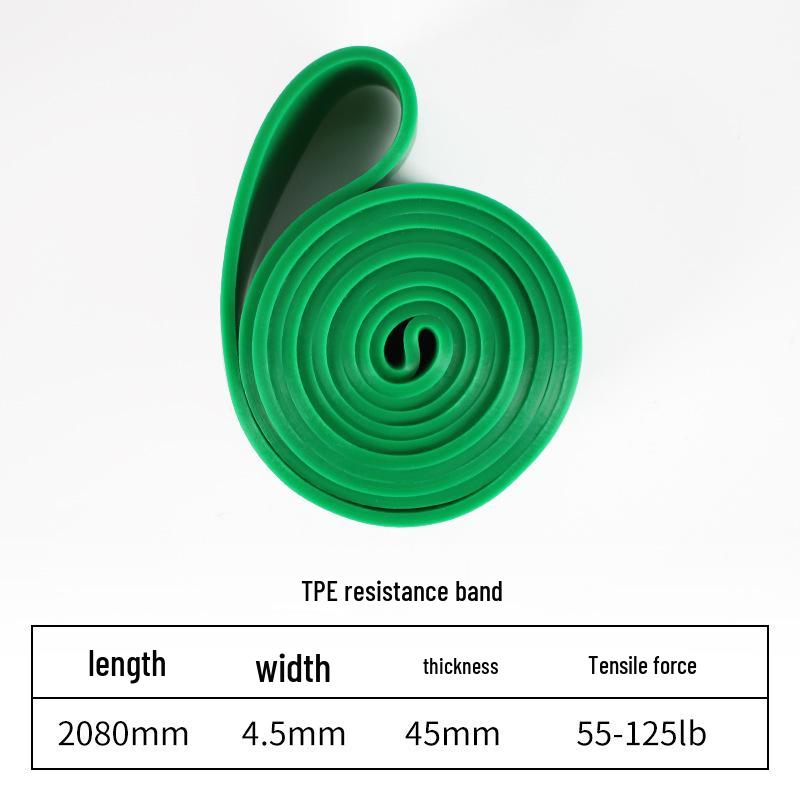 TPE Latex Yoga Fitness Resistance Band Set - Pull-Up, Squat, and Elastic Band
