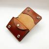 Tochigi Leather Tracker Wallet W-Flap Short Size Black