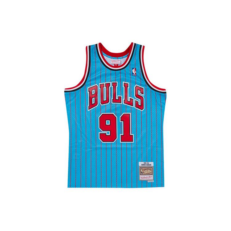 Mitchell & Ness Баскетбольная майка Мужская Голубая SMJYGS20059-CBULTBL95DRD