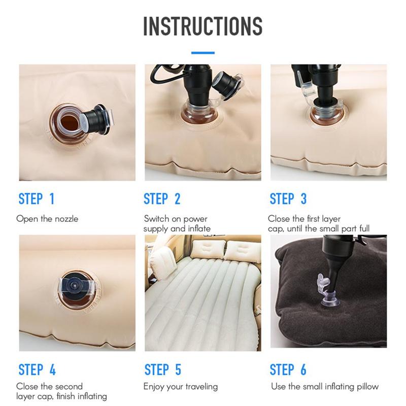 Автомобильный надувной матрас, дорожная кровать, надувной матрас, надувная кровать